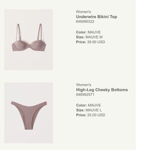 Abercrombie Bathing Suits
